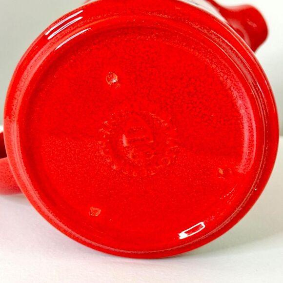 Vintage Waechtersbach West Germany 5.75" Ceramic Christmas Pitcher - Picture 7 of 9